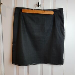 Oscar de la Renta Black Pencil‎ Skirt Women's 12